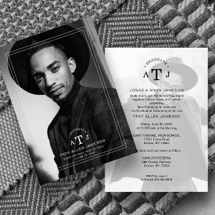 Minimale elegant Moderne Transparantie 2 Foto's Kaart