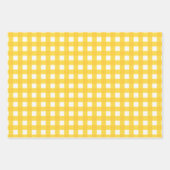Minimale Elegant Sunflower Yellow Spring Easter Inpakpapier Vel (Voorkant 3)