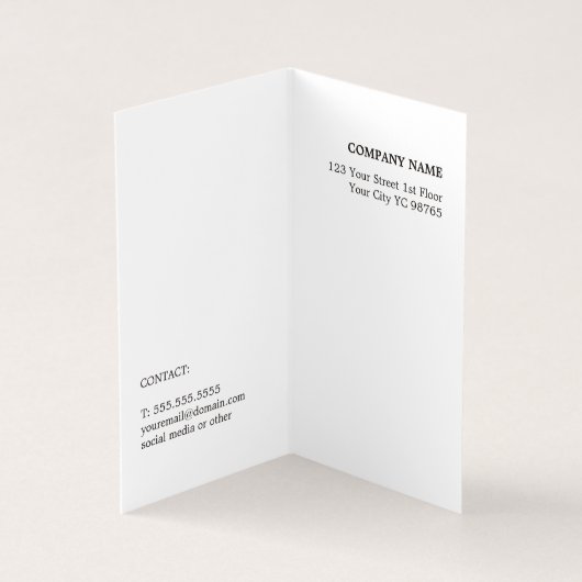 Minimale Elegant White Blue CircuitBoard Consultan Visitekaartje (Binnen)