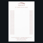 Minimale elegante Augenbrauen Flyer<br><div class="desc">Personalisierbarer Flyer mit Augenbraue Illustration.Perfekt für Augenbrauen & Makeup Artisten, Friseure und Kosmetiker. Editiere dein Produkt in Minuten in dem Du deine Daten hinzu fügst. Über "weiteres personalisieren" kannst Du die Schriftart/Farbe/Position verändern.</div>