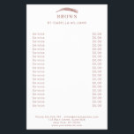 Minimale elegante Augenbrauen Flyer<br><div class="desc">Personalisierbarer Flyer mit Augenbraue Illustration.Perfekt für Augenbrauen & Makeup Artisten,  Friseure und Kosmetiker. Editiere dein Produkt in Minuten in dem Du deine Daten hinzu fügst. Über "weiteres personalisieren" kannst Du die Schriftart/Farbe/Position verändern.</div>