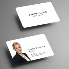 Minimale elegante bouwsteen Eenvoudig Visitekaartje