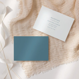 Minimale elegante Kaart voor scriptontvangstbehuiz