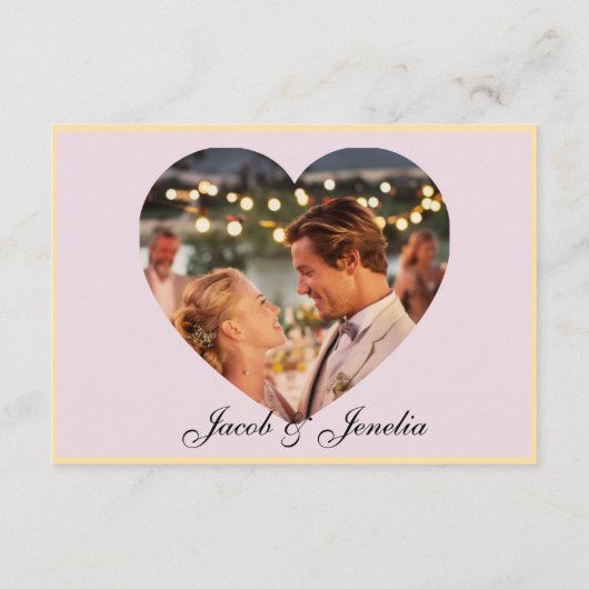 Minimale Elegante Klassieke Trouwtijdlijn Informatiekaartje (Achterkant)