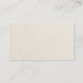 Minimale Elegante Koele Rode Appel Voedingsdeskund Visitekaartje (Achterkant)