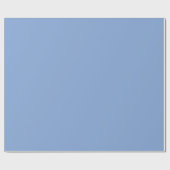 Minimale elegante lichtstalen blauwe vaste vloer cadeaupapier (Vlak)