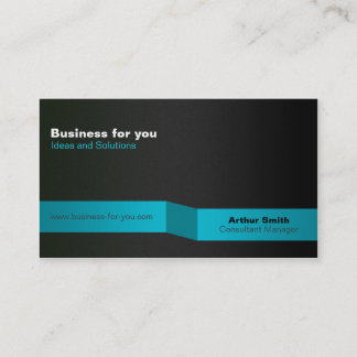 Minimale elegante modern visitenkarte businesscard visitekaartje