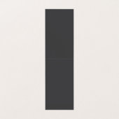 Minimale elegante moderne grijze roze feminine visitekaartje (Binnenkant ongevouwen)