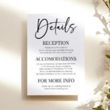 Minimale Elegante Moderne Klassieke Bruiloft Detai