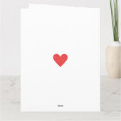 Minimale Elegante Moederdagkaart Kaart (Achterkant)
