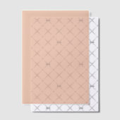 Minimale Elegante Terracotta Bruiloft Vellum Uitnodigingen (Offset (Uitnodiging))
