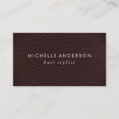 Minimale elegante textuur visitekaartje (Voorkant)
