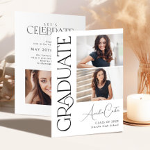 Minimale Elegante Trouwfoto's 3 Afstudeerfoto