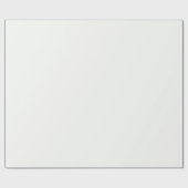 Minimale elegante vaste Pearl White Plain Cadeaupapier (Vlak)