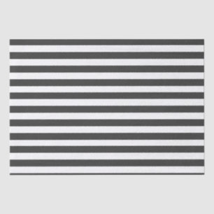 Minimale elegante zwart witte strepen tissuepapier
