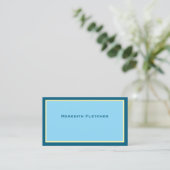 minimale en chic visitekaartje (Staand voorkant)