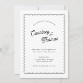 Minimale en eenvoudige gespleten grens kaart (Voorkant)