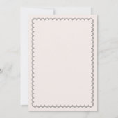 Minimale en eenvoudige hernieuwing van de wieg kaart (Achterkant)