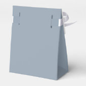 Minimale en eenvoudige persoonlijke bruiloft bedankdoosjes (Achterkant)