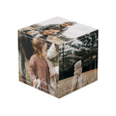 Minimale en elegante serie-inkeping voor foto's kubus (Voorkant hoekig)