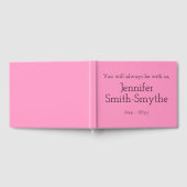 Minimale en elementaire begrafenis/Memorial Guest  Gastenboek (Volledig)