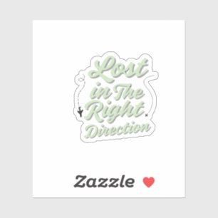 Minimale en esthetische Sticker