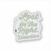 Minimale en esthetische Sticker (Voorkant)