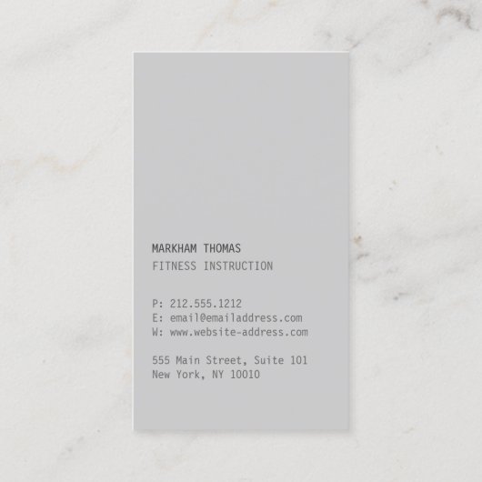 Minimale en moderne Designer Scribble Logo in blau Visitekaartje (Achterkant)