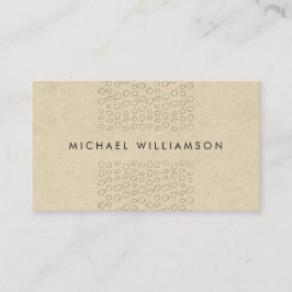 Minimale en moderne ontwerper Scribble Circles II Visitekaartje