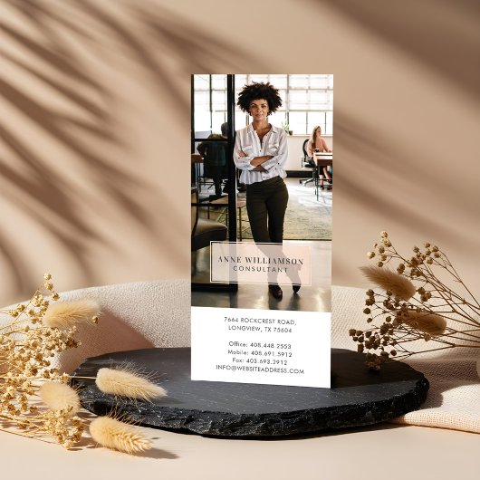 Minimale en professionele zakelijke foto's