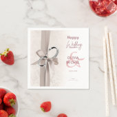 Minimale en stille bruiloft servet (Insitu)