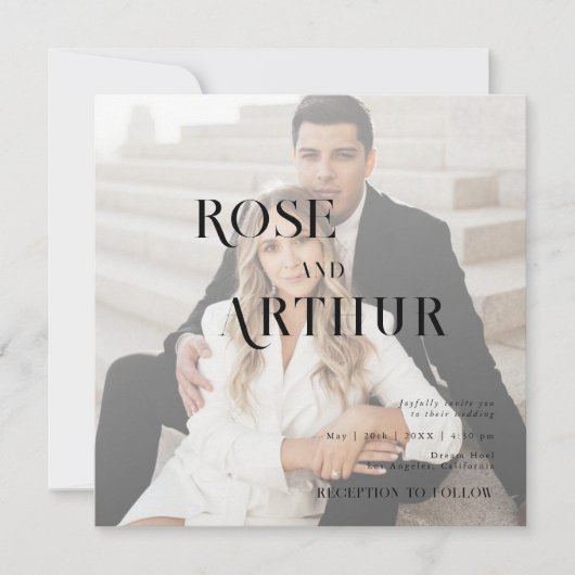 Minimale en zwarte en witte kleur (Voorkant)