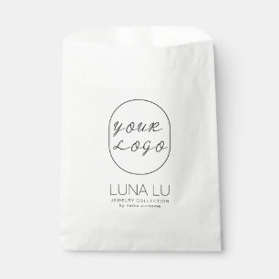 Minimale envelopverpakking voor Logo verzendpapier Bedankzakje