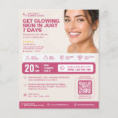 Minimale Estheetische Studio Roze Zand Flyer (Voorkant)