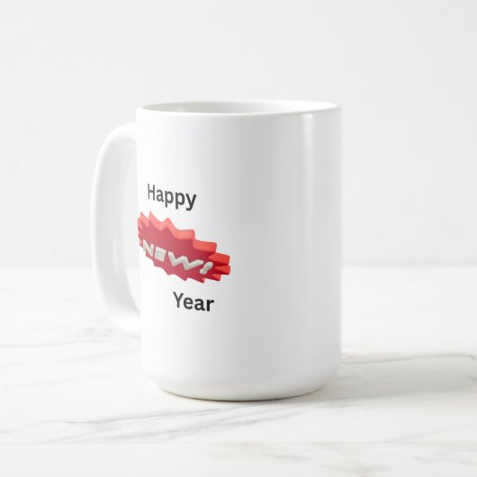 Minimale esthetische keramische mok (Voorkant links)