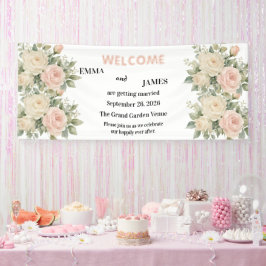 Minimale Eucalyptus Trouw Welkom Banner