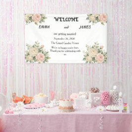 Minimale Eucalyptus Trouw Welkom Banner