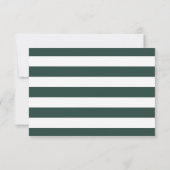 Minimale Evergreen flat-briefkaart Notitiekaartje (Achterkant)