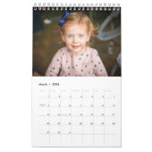 Minimale familie Huisdieren Foto Kalender (Mar 2026)