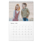 Minimale familie Huisdieren Foto Kalender (Feb 2026)