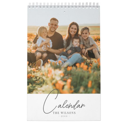 Minimale familie Huisdieren Foto Kalender (Hoes)