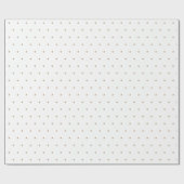 Minimale Faux Gold Foil Stars Pattern Cadeaupapier (Vlak)