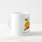 Minimale feestdag in de Romantische koffie Koffiemok (Voorkant links)