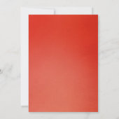 Minimale feestdag met feestdag en foto's met paren bedankkaart (Achterkant)