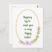 Minimale feestdag voor appelbomen Pasen Briefkaart (Voorkant / Achterkant)