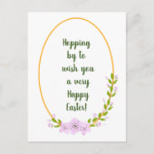 Minimale feestdag voor appelbomen Pasen Briefkaart (Voorkant)