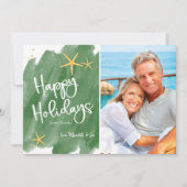 Minimale feestdag voor groene en goudstrand Waterv (Voorkant)