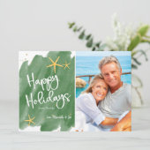 Minimale feestdag voor groene en goudstrand Waterv (Staand voorkant)