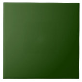 Minimale feestelijke groene kleur in vaste vorm #1 tegeltje (Voorkant)