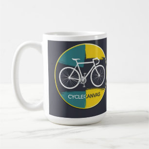 Minimale Fiets Illustratie – Koffiemok